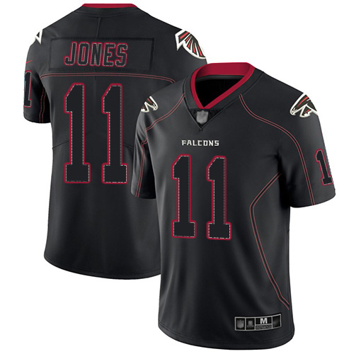 Atlanta Falcons Limited Lights Out Black Men Julio Jones Jersey NFL Football #11 Rush